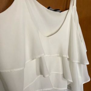 White Eloqui camisole or tank.
